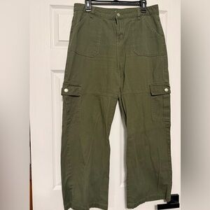 Olive Cargo Pants